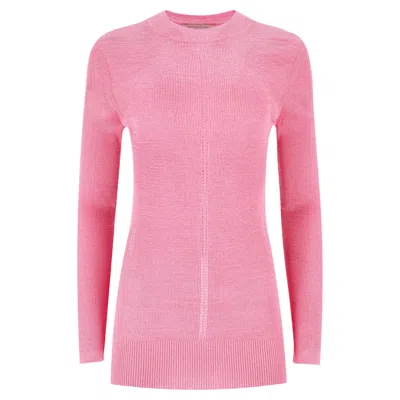 Pre-owned Christopher Kane Lightweight Fitted Jumper In Pink