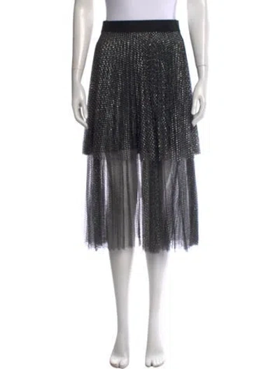 Pre-owned Christopher Kane Mesh Midi Length Skirt