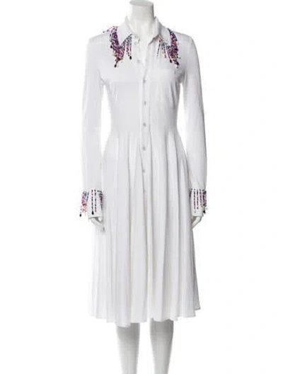 Pre-owned Christopher Kane Midi Length Dress In Neutral