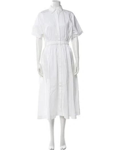 Pre-owned Christopher Kane Midi Length Dress In White