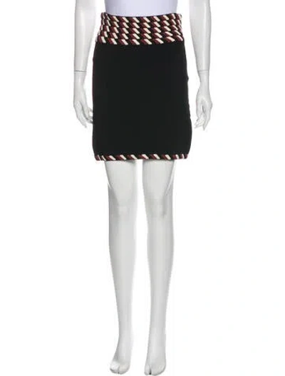 Pre-owned Christopher Kane Mini Skirt In Black