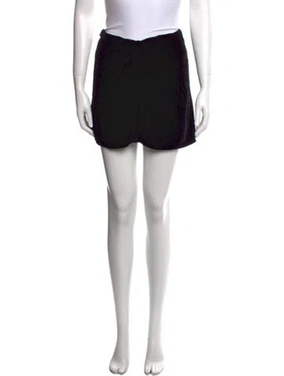 Pre-owned Christopher Kane Mini Skirt In Black