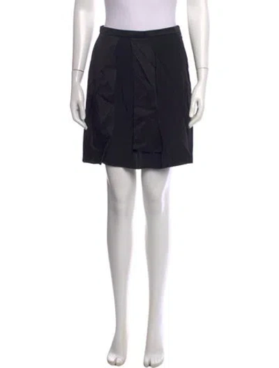 Pre-owned Christopher Kane Mini Skirt In Black