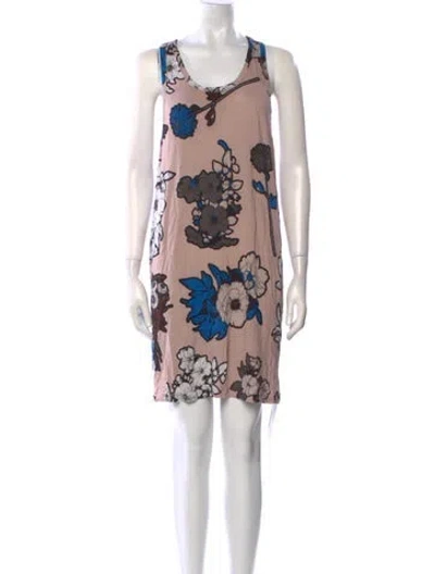 Pre-owned Christopher Kane Printed Mini Dress In Multi