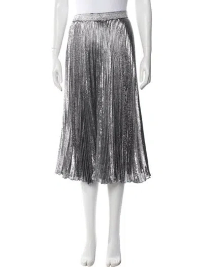 Pre-owned Christopher Kane Silk Midi Length Skirt In Multi