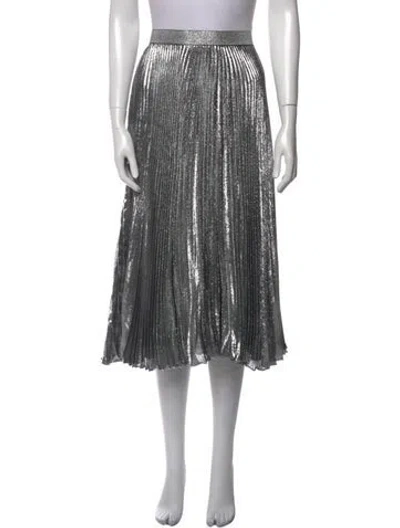 Pre-owned Christopher Kane Silk Midi Length Skirt W/ Tags In Multi