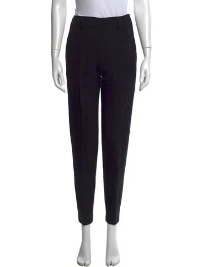 Pre-owned Christopher Kane Straight Leg Pants In Black