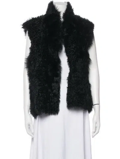 Pre-owned Christopher Kane Vest In Black