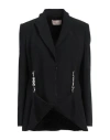 Christopher Kane Woman Blazer Black Size 6 Acetate, Viscose In Black