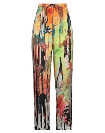 Christopher Kane Woman Pants Salmon Pink Size Xs Viscose, Cupro