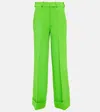Christopher Kane Weite Hose Aus Wolle In Green