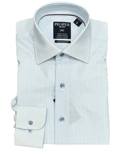 Christopher Lena Men's Proper Sport Performance Shirts In Light Blue