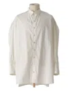 Christopher Nemeth Long-sleeve Button-front Shirt In White
