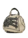Christopher Nemeth Rope-pattern Round Backpack In Neutral