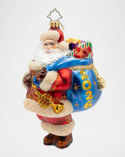 Christopher Radko 2026: A Bag Full Of Memories Christmas Ornament In Multi
