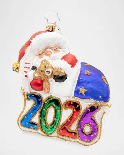 Christopher Radko 2026 Sweet Dreams Christmas Ornament In Multi