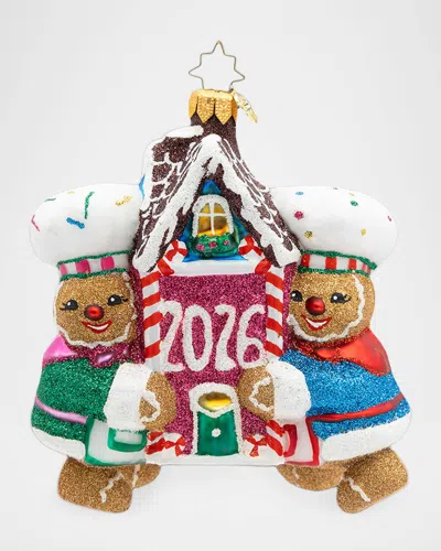 Christopher Radko Baking Up Joy 2026 Christmas Ornament In Multi