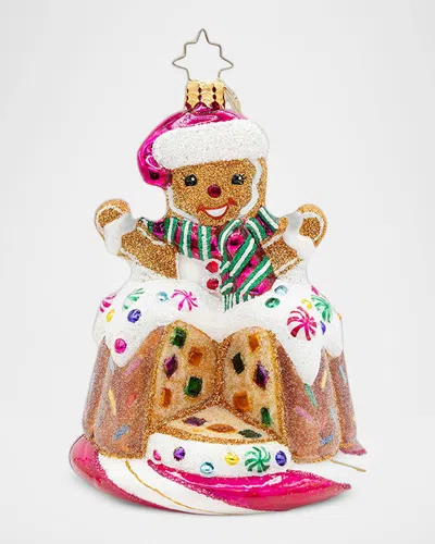 Christopher Radko Bundt Surprise Christmas Ornament In Multi