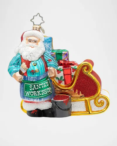 Christopher Radko Color Me Christmas Ornament In Multi