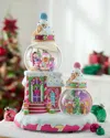 Christopher Radko Gingerbread Holiday Home Snowglobe