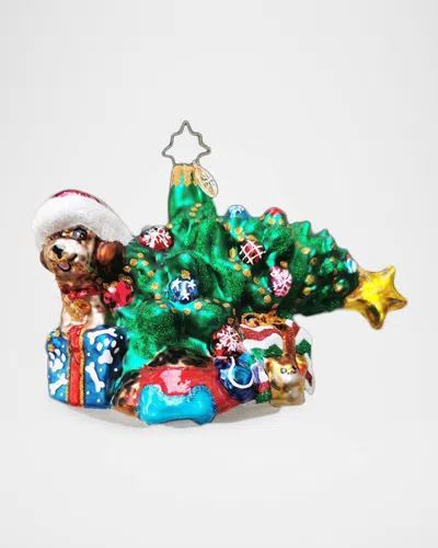 Christopher Radko Happy Howlidays Christmas Ornament In Multi