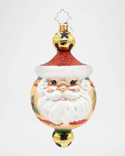 Christopher Radko Holly Jingle Joy Christmas Ornament In Multi