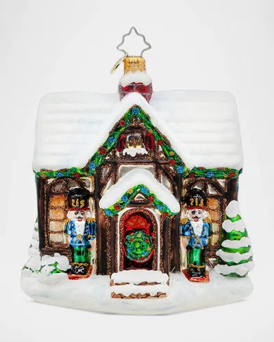 Christopher Radko Home For The Holly-days Christmas Ornament In Multi