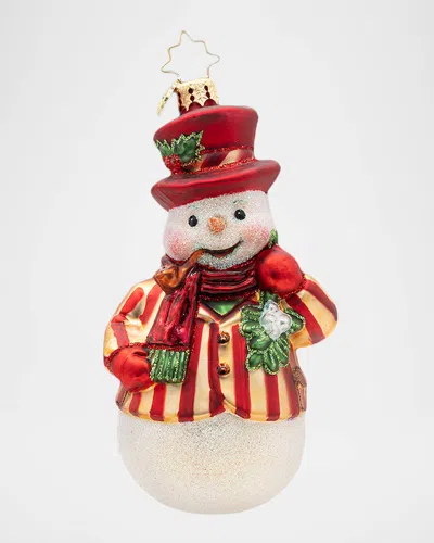 Christopher Radko Mistletoe Mischief Christmas Ornament In Multi