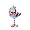 Christopher Radko Santa-tini Glass Ornament