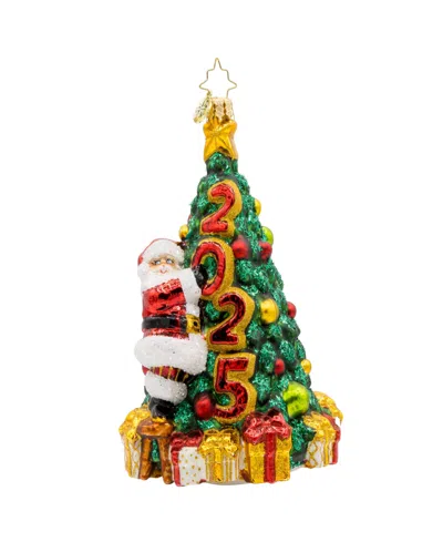 Christopher Radko Santas 2025 Tree Trim Ornament In Multi