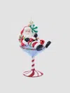 Christopher Radko Santa-tini Ornament In Multi