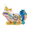 Christopher Radko Seashell Sleigh Ride In Multi