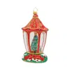Christopher Radko Sparkle 'n Spruce Lantern Ornament In Red