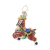 Christopher Radko Take To The Skies Gem Glass Ornament