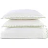 Christy Balmoral Luxury Cotton Sateen Duvet Cover Sets In White