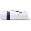 Christy Balmoral Luxury Cotton Sateen Flat Sheets In Blue
