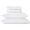 Christy Balmoral Luxury Cotton Sateen Sheet Set Bundles In White