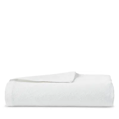 Christy Beatrice Luxury Jacquard Cotton Coverlet And Sham Set, King In White