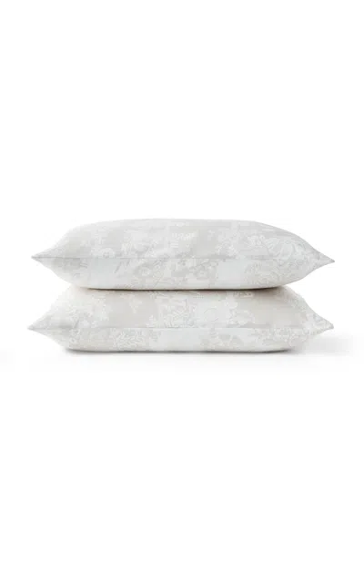 Christy - Beatrice Percale Queen Pillowcase Set - Neutral