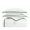 Christy Beaumont Duvet Set, Queen In Green