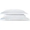 Christy Beaumont Luxury Cotton Percale Oxford Style Pillow Sham Pairs