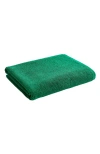 Christy Brixton Textured Popcorn Weave Bath Sheets In Emerald