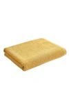 Christy Brixton Textured Popcorn Weave Bath Sheets In Saffron