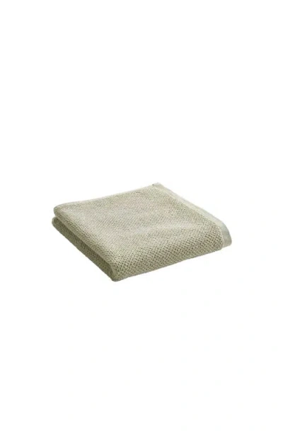 Christy Brixton Textured Popcorn Weave Hand Towels In Pebble