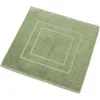 Christy Brixton Textured Soft Cotton Bath Mat In Green