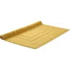 Christy Brixton Textured Soft Cotton Bath Mat In Yellow