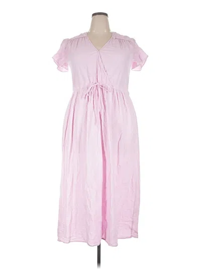 Pre-owned Christy Dawn Casual Dress In Pink