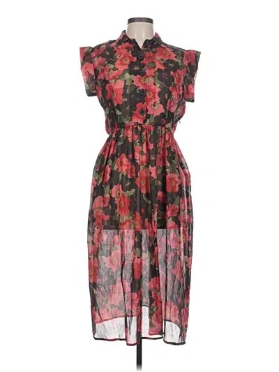 Pre-owned Christy Dawn Cocktail Dress In Red