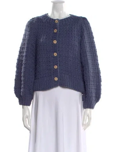 Pre-owned Christy Dawn Crew Neck Sweater W/ Tags In Blue