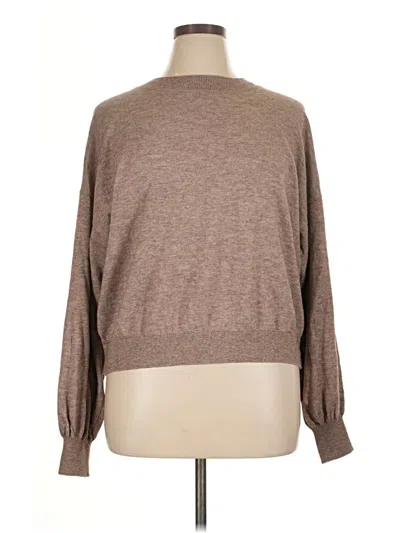 Pre-owned Christy Dawn Pullover Sweater In Brown